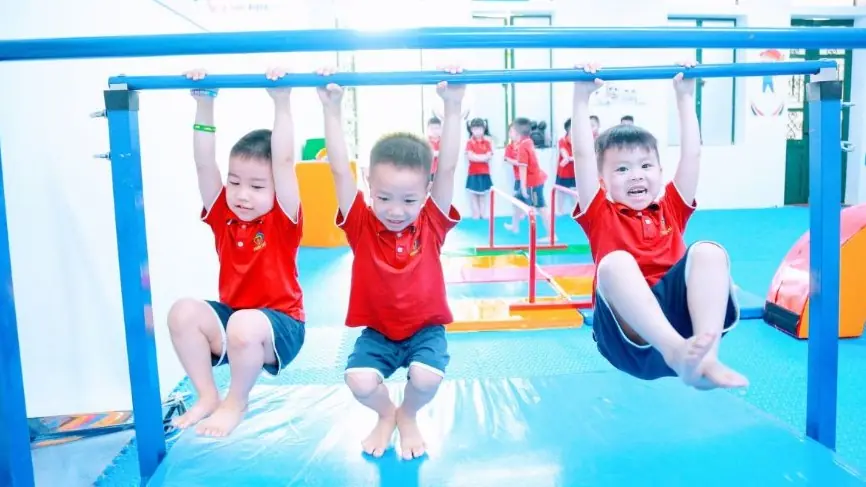 Nâng cao thể chất cho trẻ em với bộ môn Gymkid | Vì trẻ em | 14/08/2025